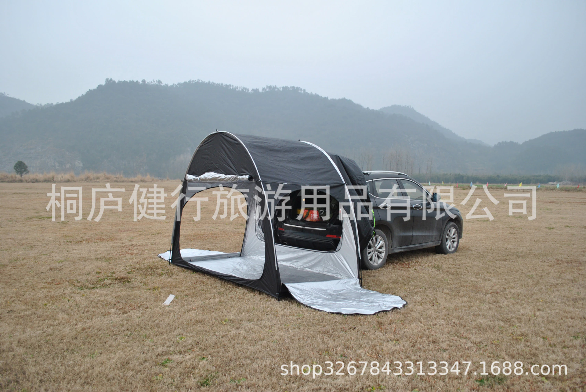 Cheap Goat Tents Outdoor Car Trunk Tent Sunshade Rainproof Tailgate Shade Awning Tent For SUV Car Self Driving Tour Barbecue Camping Tool